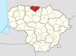 Joniskis in Lithuania